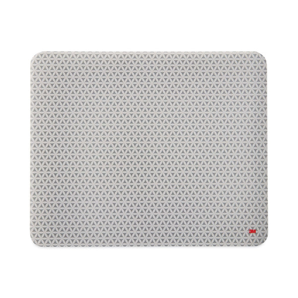3M Precise Mouse Pad with Nonskid Repositionable Adhesive Back, 8.5 x 7, Bitmap Design (MP200PS)