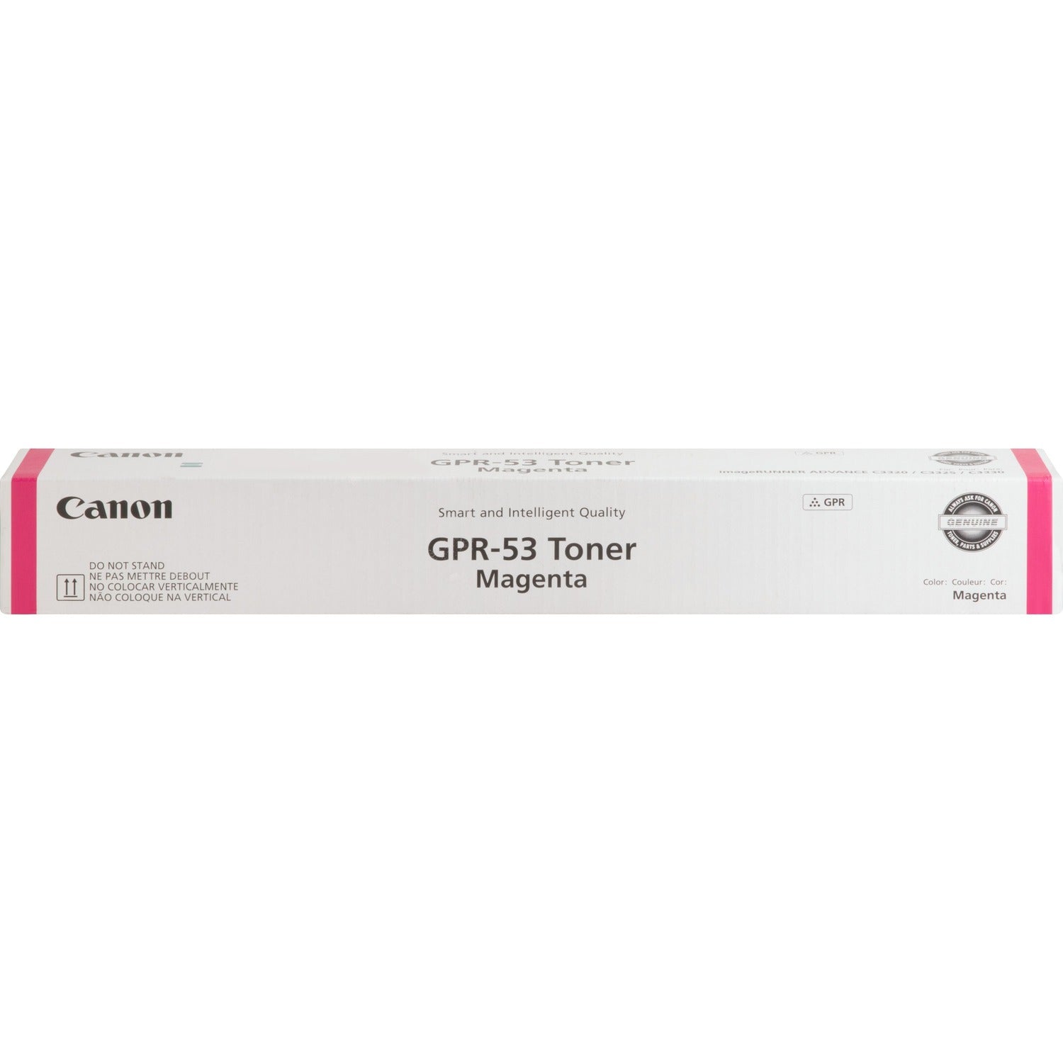 Canon GPR-53 Original Laser Toner Cartridge - Magenta - 1 Each 19000 Pages (GPR53M)