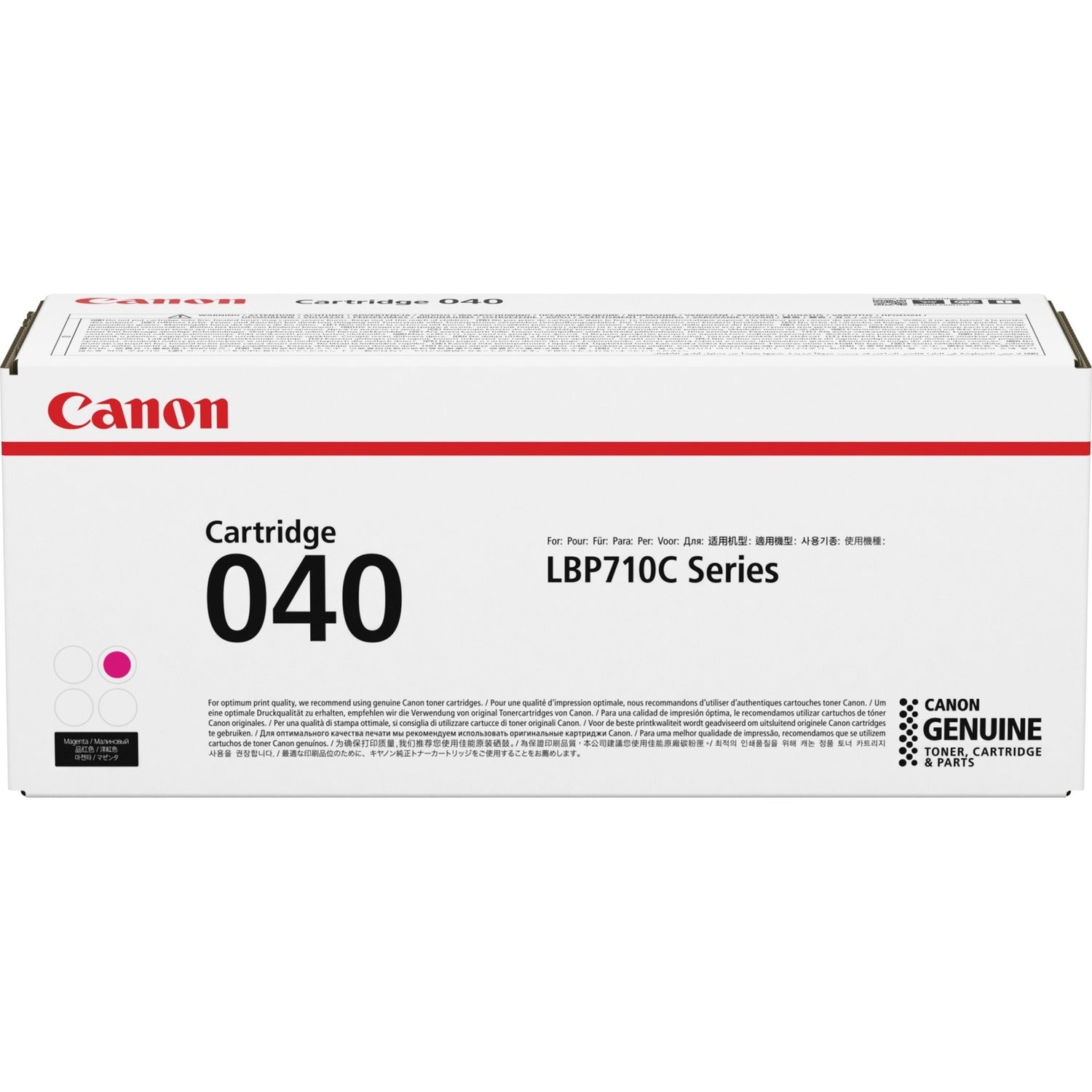Canon Toner Cartridge 5400 Pages (CRTDG040M)