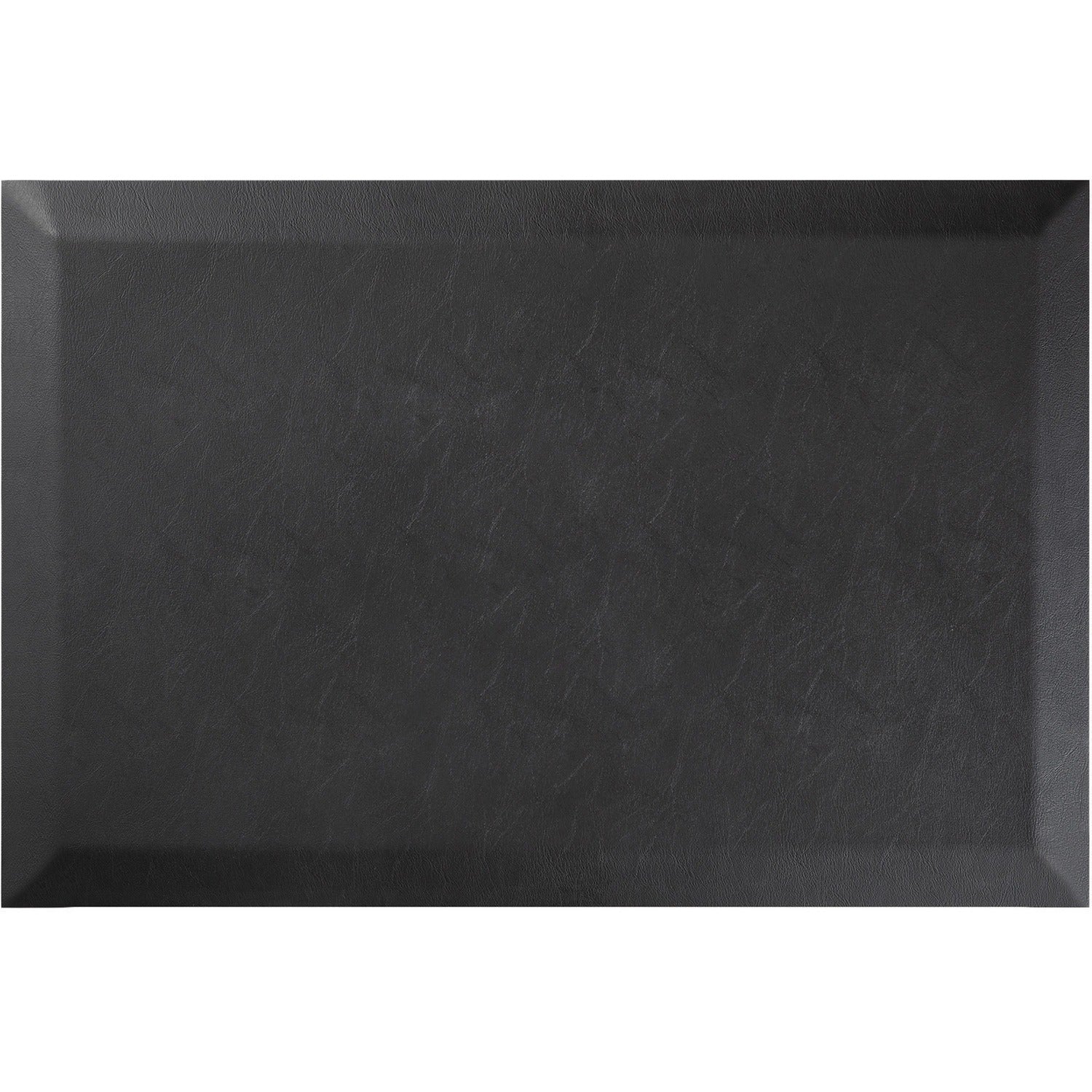 Deflecto Anti-fatigue Standing Mat Floor - 36" Length x 24" Width x 0.750" Thickness - Rectangular - Black - 1 Each (AF2436PU)