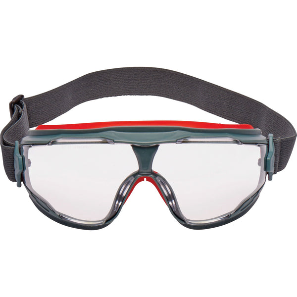 3M GoggleGear 500 Series Scotchgard Anti-Fog Goggles Recommended for: Eye - Splash, Ultraviolet, Ultraviolet Protection - Clear Lens - Gray Frame - 1 Each (GG501SGAF)