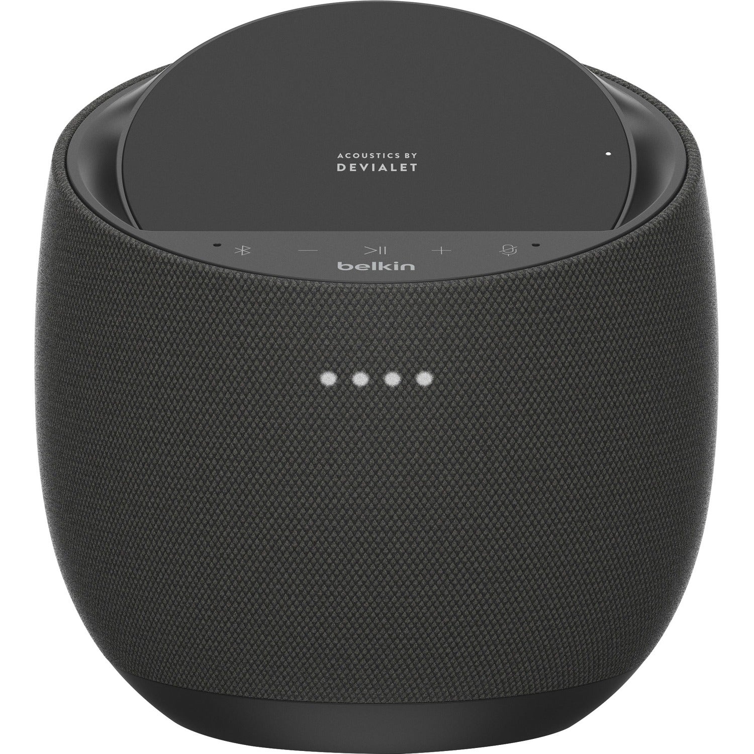 Belkin SOUNDFORM ELITE Bluetooth Smart Speaker - 150 W RMS - Google Assistant, Alexa Supported - Black 40 Hz to 20 kHz - Wireless LAN - 1 Pack (G1S0001TTBK2)