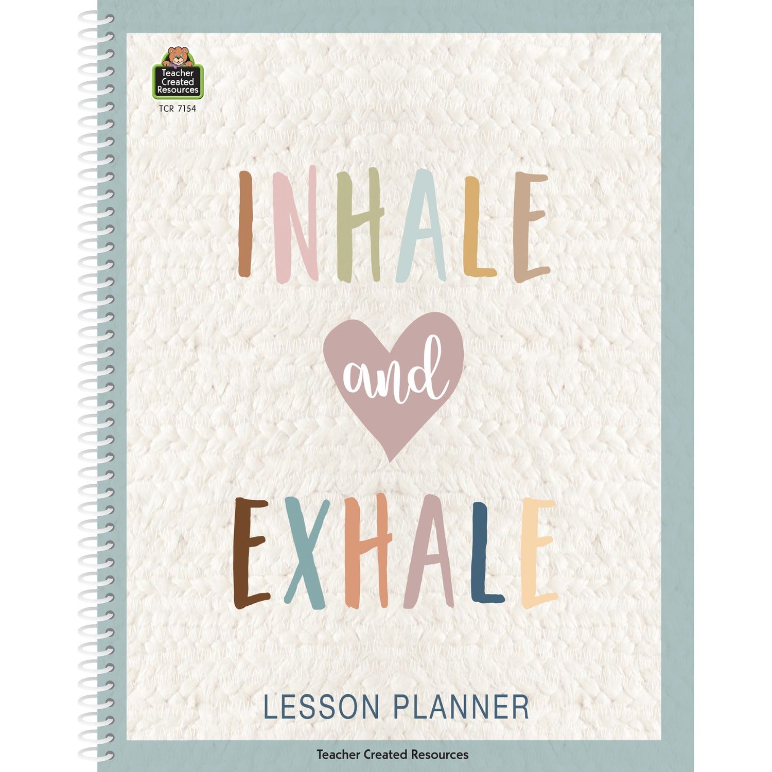 Teacher Created Resources Everyone Is Welcome Planner Weekly, Monthly - 40 Week - 1 Week Double Page Layout - Multi - Substitute Teacher Page, Appointment Schedule - 1 Each (7154)