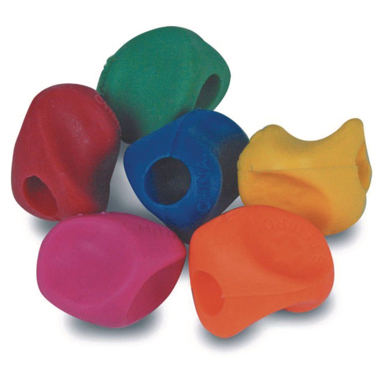 The Pencil Grip Mini Pencil Grip, 0.8" Long, Assorted Colors, 600/Carton (175600)