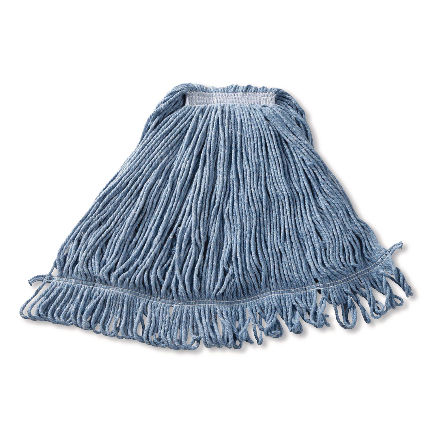 Rubbermaid Commercial Super Stitch Blend Mop, Cotton/Synthetic, Blue (FGD21306BL00)