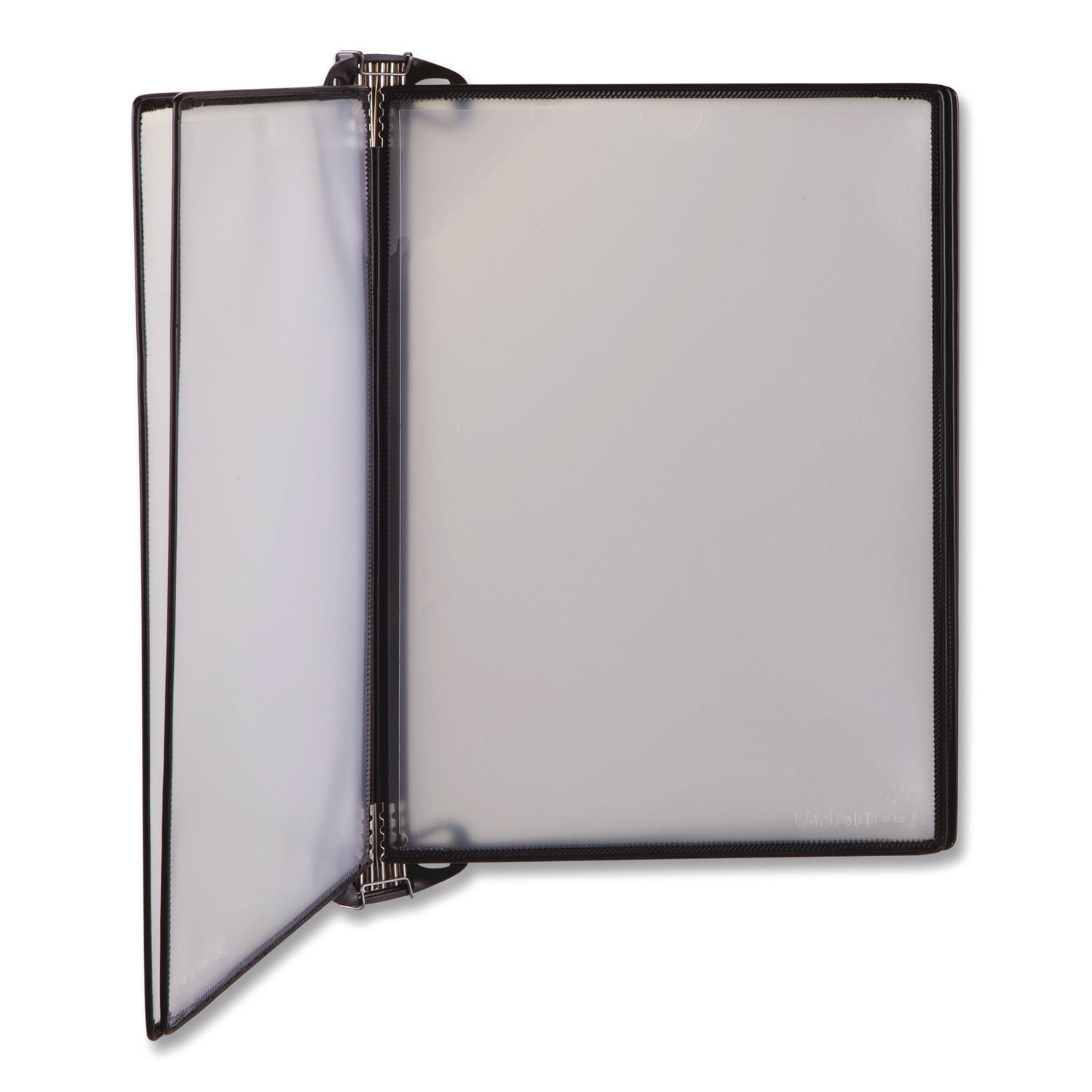 Tarifold PRO Series Magnetic Wall Reference System, 5 Panels with Black Borders, Black Base (TP920306)