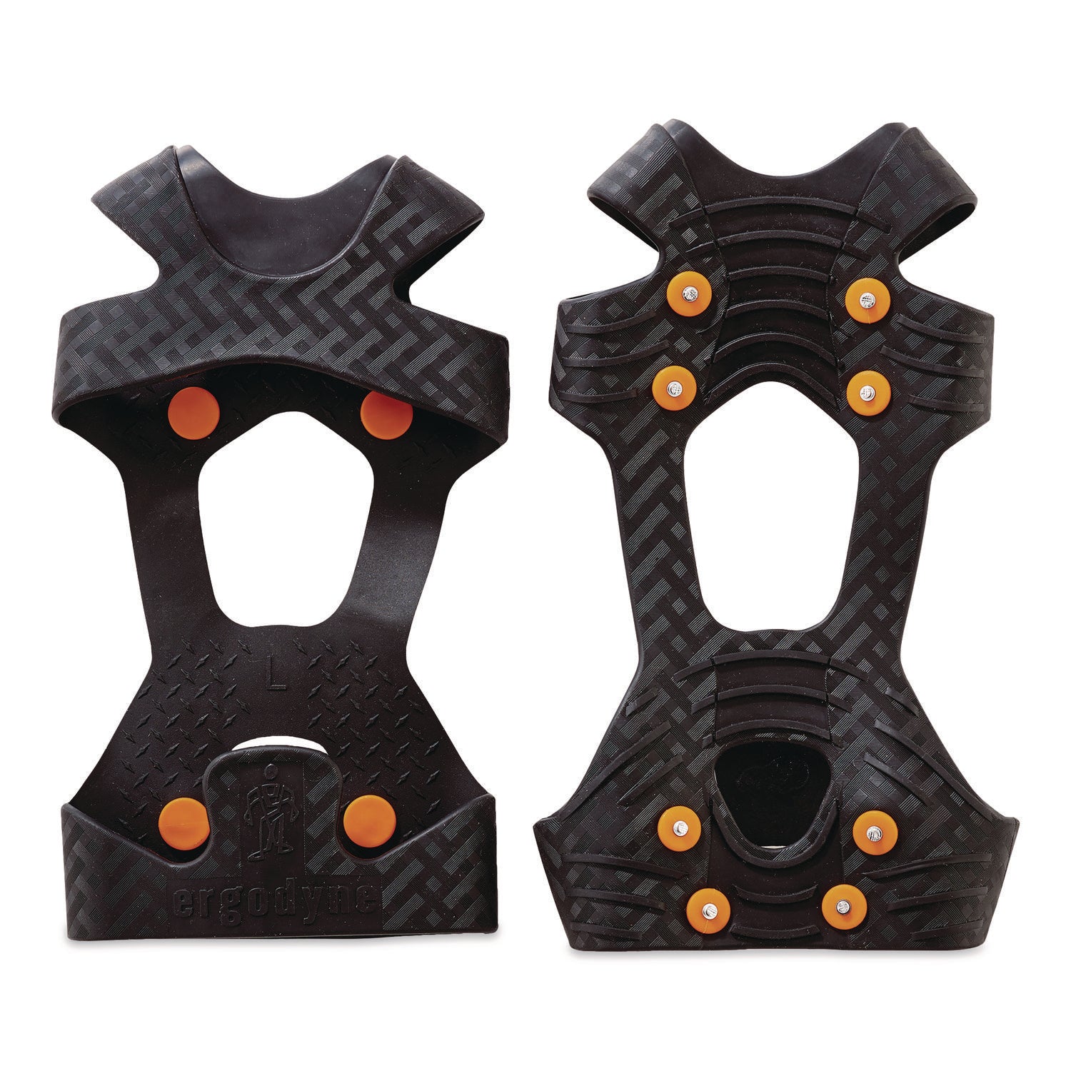 ergodyne Trex 6300 One Piece Slip-on Ice Cleats, X-Large, Black, Pair (16755)