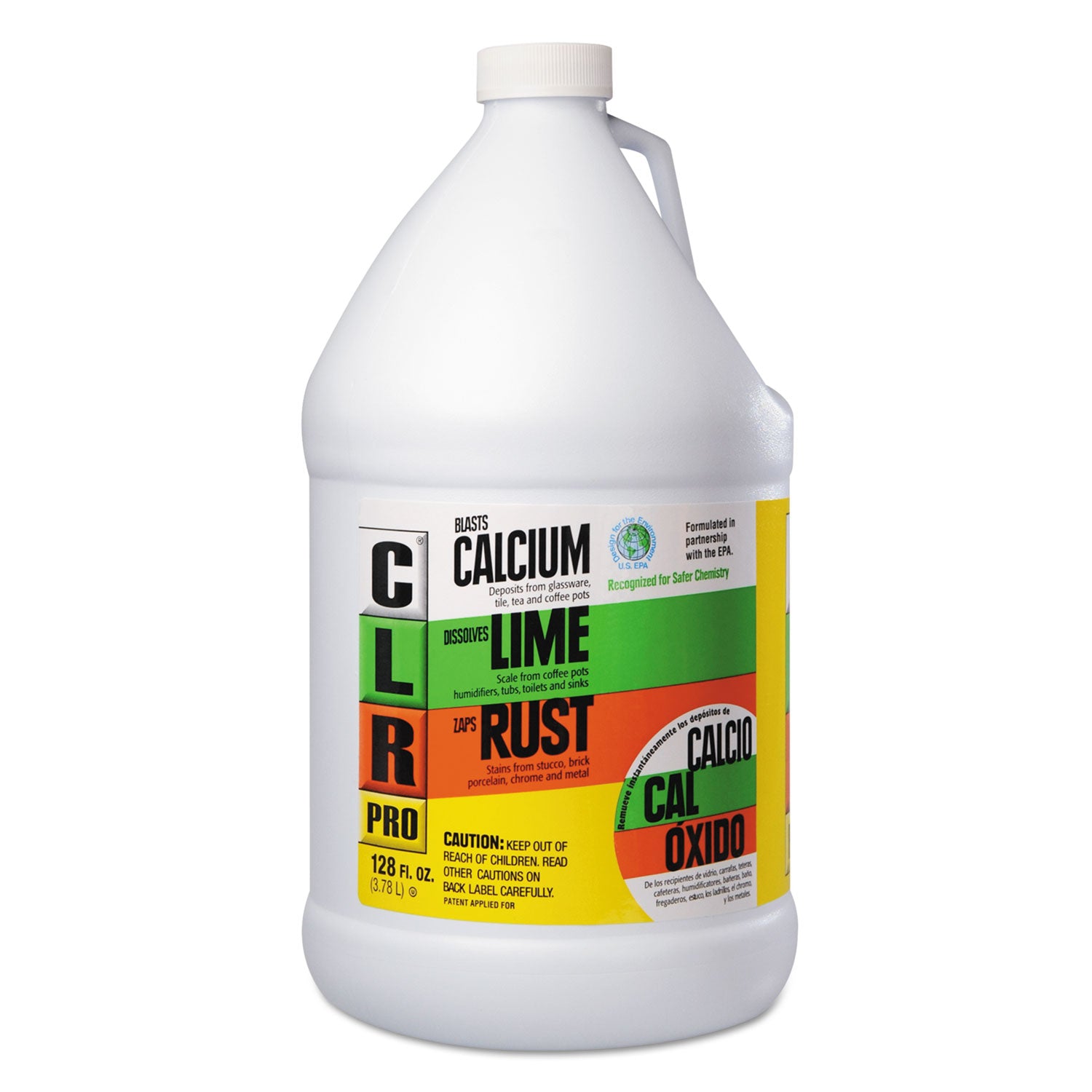 AbilityOne 6850016284769, SKILCRAFT Calcium, Lime and Rust Remover, 1 gal Bottle, 4/Carton