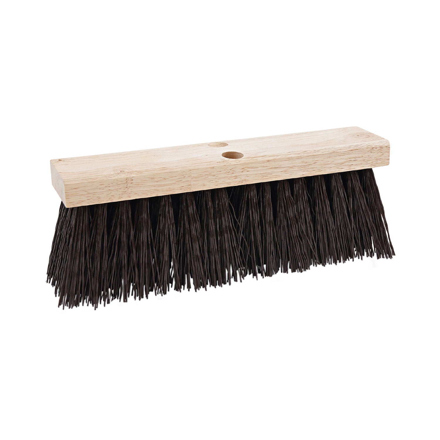 Boardwalk&reg; Street Broom Head, 16" Head, Polypropylene Bristles (BWK73160)
