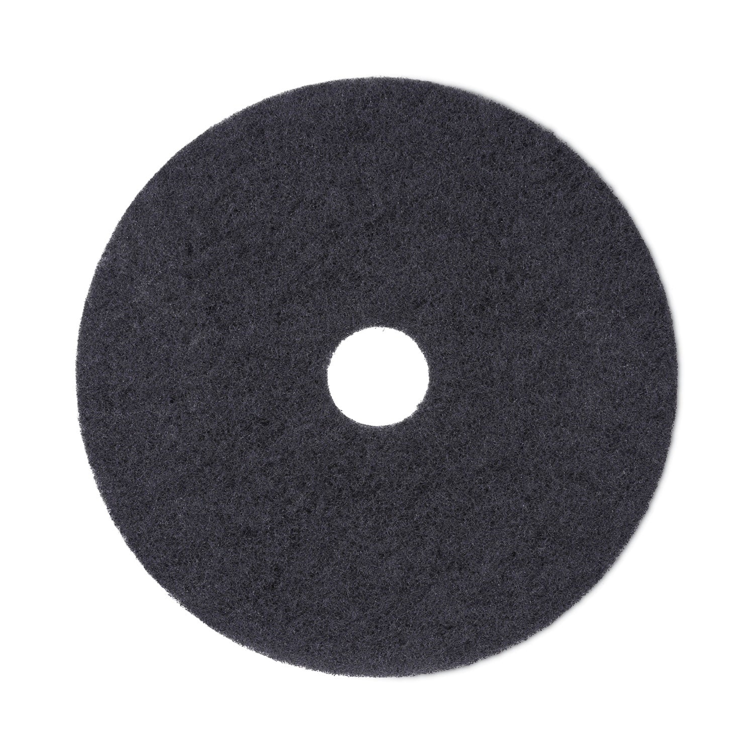 Boardwalk&reg; Standard Floor Pads, 19" dia, Black, 5/Carton (BWK4019BLA)