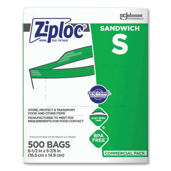 Ziploc Sandwich Bags 500 Count Box (373953)