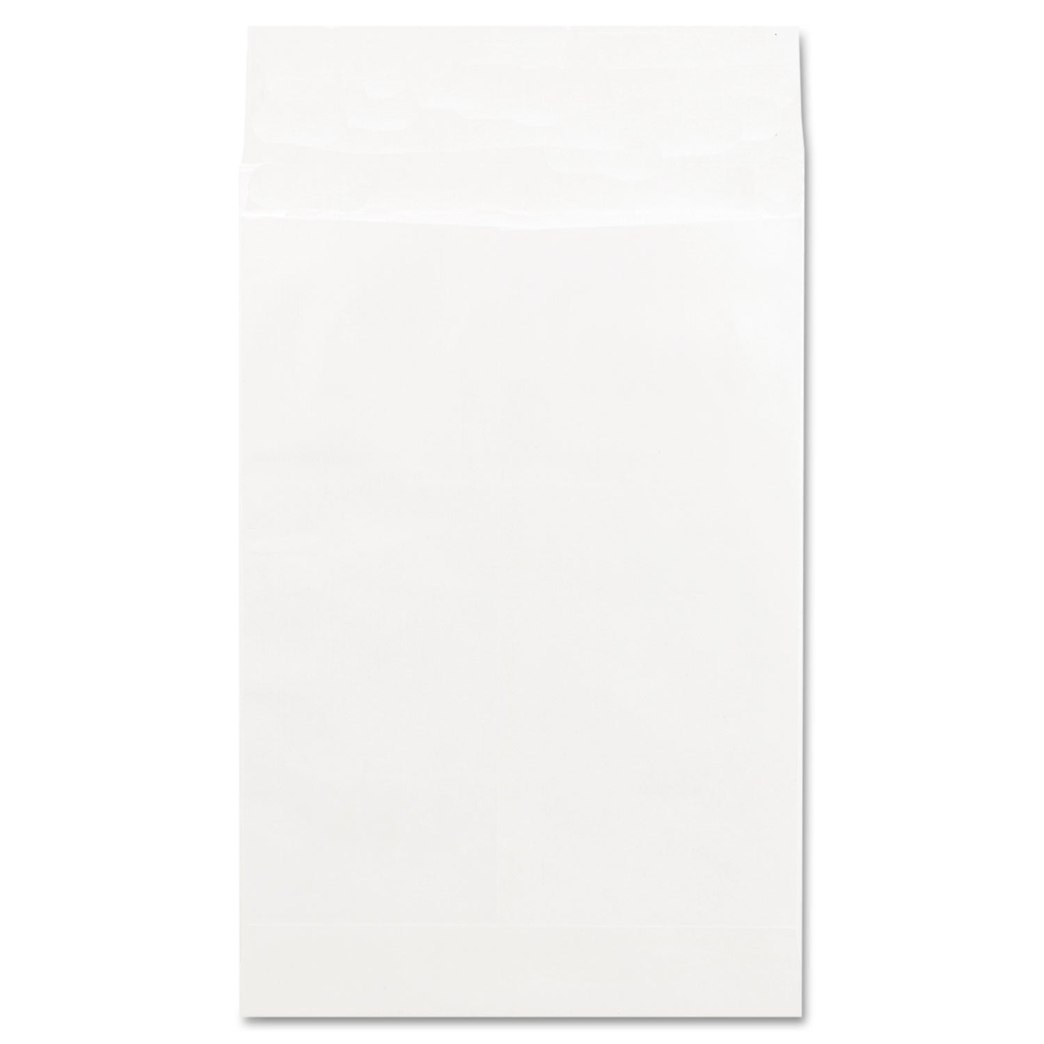 Universal Deluxe Tyvek Expansion Envelopes, Open-End, 2" Capacity, #15 1/2, Square Flap, Self-Adhesive Closure, 12 x 16, White, 100/Box (19001)