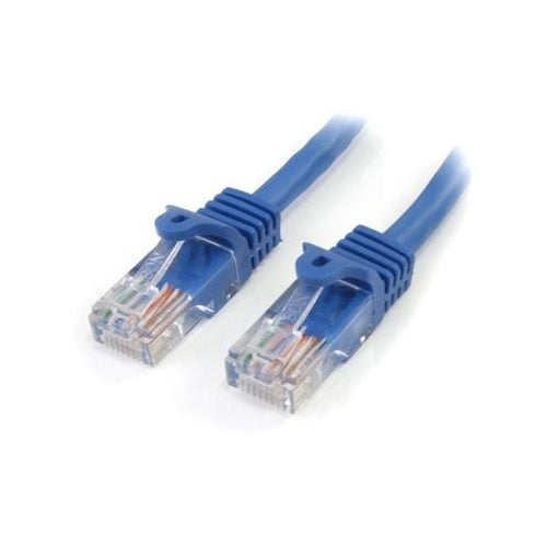 StarTech 5ft Blue Snagless Cat 5e Utp Patch Cable (RJ45PATCH5)