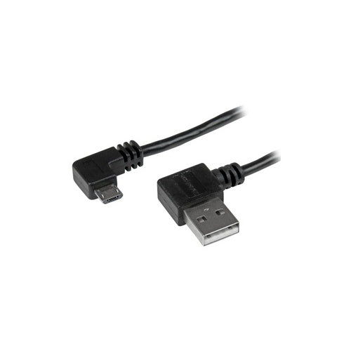 StarTech 2m 6 Ft Right Angle Micro-usb Cable (USB2AUB2RA2M)