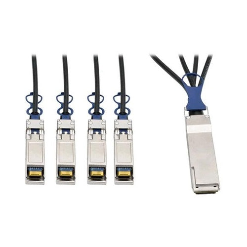 Tripp Lite 1m Breakout Cable Qsfp+ To 10gbe Sfp+ (N28101MBK)