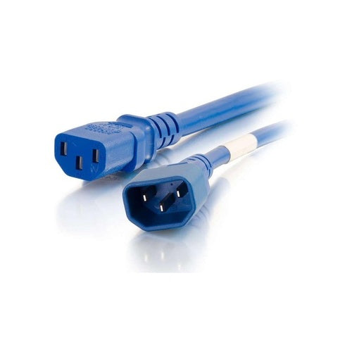 C2G 2ft C14 To C13 18/3 Sjt Blue (17480)