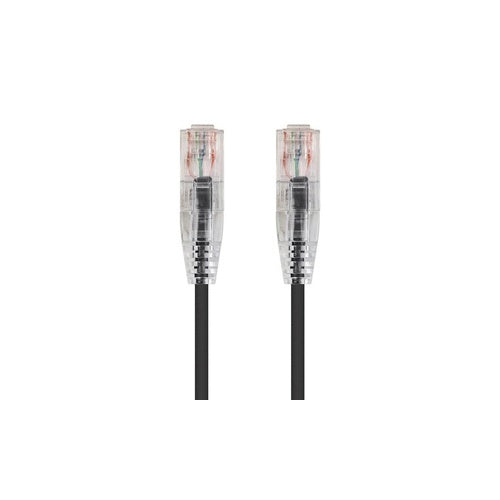 Monoprice Slimrun Cat6 Utp Cable-20ft Black (13552)
