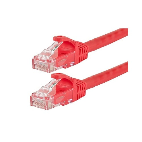 Monoprice Cat5e Cable_ 50ft Red (11347)