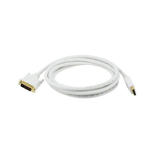 Monoprice Displayport To Dvi Cable - White 10ft (6016)