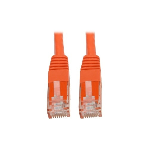 Tripp Lite Cat6 Cat5 Molded Patch Cable Orange 50ft (N200050OR)