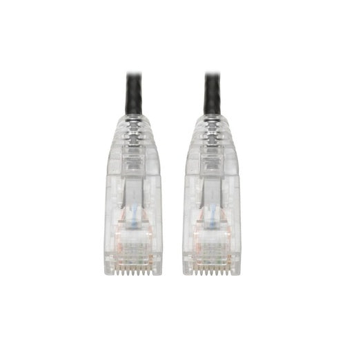 Tripp Lite Cat6 Gigabit Snagless Utp Slim Black 5ft (N201S05BK)