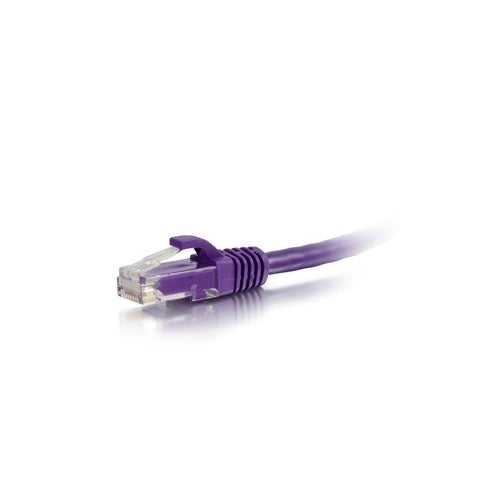 C2G 35ft Cat6a Snagless Utp Cable-prple (50833)