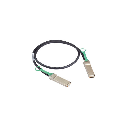 Black Box Qsfp+ 40-gbps Direct Attach Cable (dac) - Cisco Qsfp-h40g-cu3m Compatible, Black, 3-m (9.8-ft.) (QSFPH40GCU3MBB)