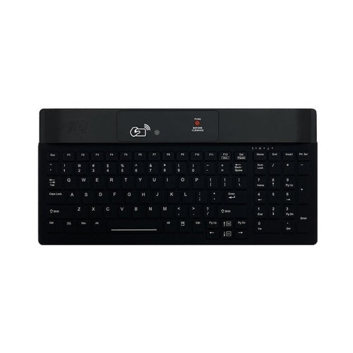 Key Source International Cmpct Kb W/rfid Dual Freq. Bio Fingerprint, Cleaning Button (1802RSXHB21)