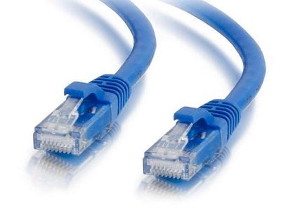 C2G 8ft Cat6a Blue Slim Patch Cable (C2G30132)