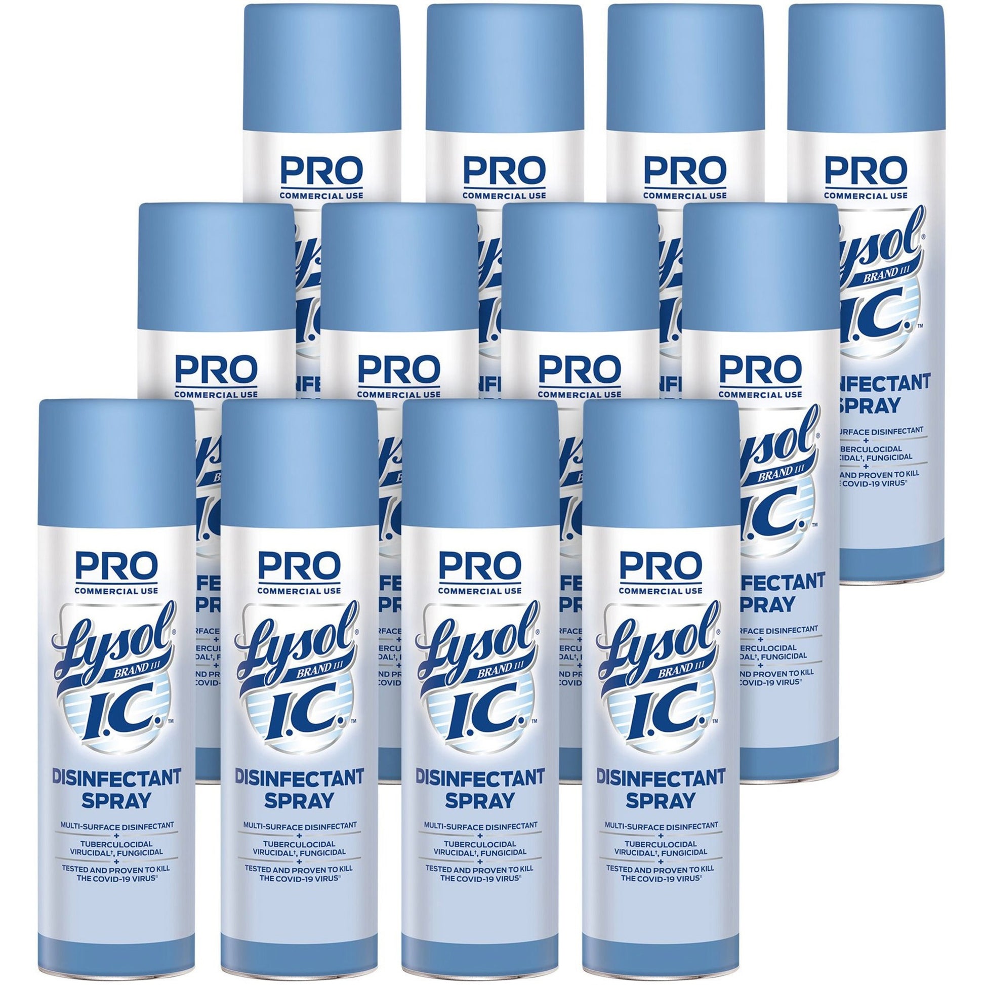 Lysol&reg; Pro Hospital Grade Lysol&reg; I.C. Disinfectant Spray, 12 Cans (95029CT)