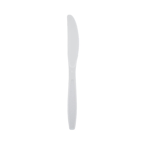 Knife Heavyweight Polysty White, Case Of 1000 (CPSHWKNBKW1)